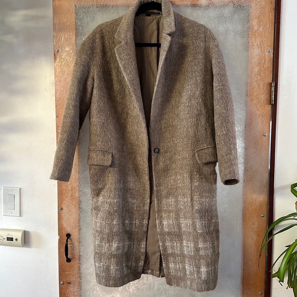 All Saints Wool Pea Coat XS